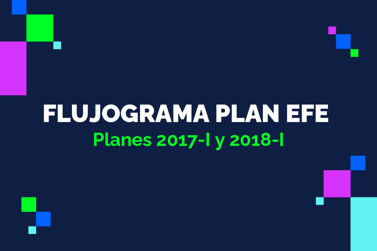 NUEVO | Flujograma Plan EFE para planes 2027-I y 2028-I